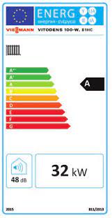 vitodens 100-w efficiency rating